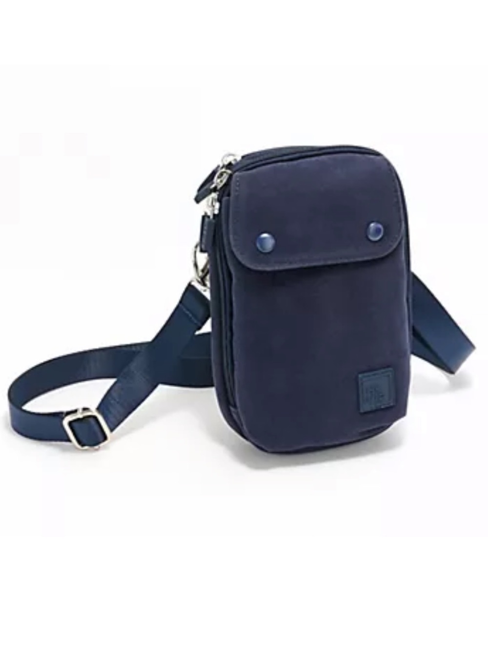 IHKWIP Suede Everyday Essentials Crossbody ~ Navy